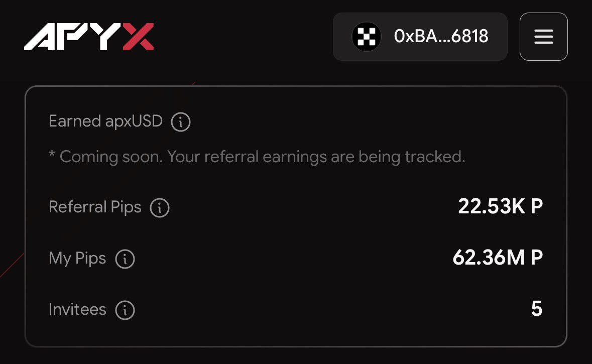 0xEquantish's tweet photo. Banyak yang nanya: “ini masih early ga sih?”

gw cuma lihat angka:

62M+ pips
referral terus nambah
invite jalan pelan tapi pasti

dan ini masih epoch #1.

kadang orang terlalu sibuk cari entry sempurna,
padahal yang penting itu ikut main duluan. Early is the key.

di @apyx_fi, reward itu bukan buat yang paling pinter, tapi buat yang paling konsisten.

yang lain masih mikir, yang di dalam udah duluan compounding. Modal berapa aja bisa masuk, hasil sebanding sama modal.

kalau mau mulai:
https://t.co/gLzjI0PDWf

Cc: @apyx_fi @apyGOAT 

#airdrop #airdrop2026 #web3