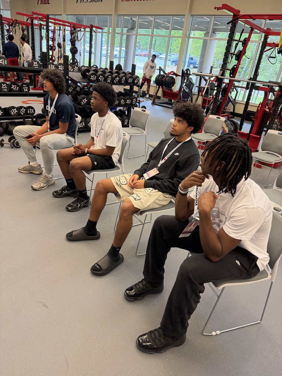 ABHScanes's tweet photo. Thank you to @FaulknerFTBL and @SouthAlabamaFB for hosting some of players today, they had a great time. Both places were first class. https://t.co/W6RbvysooQ