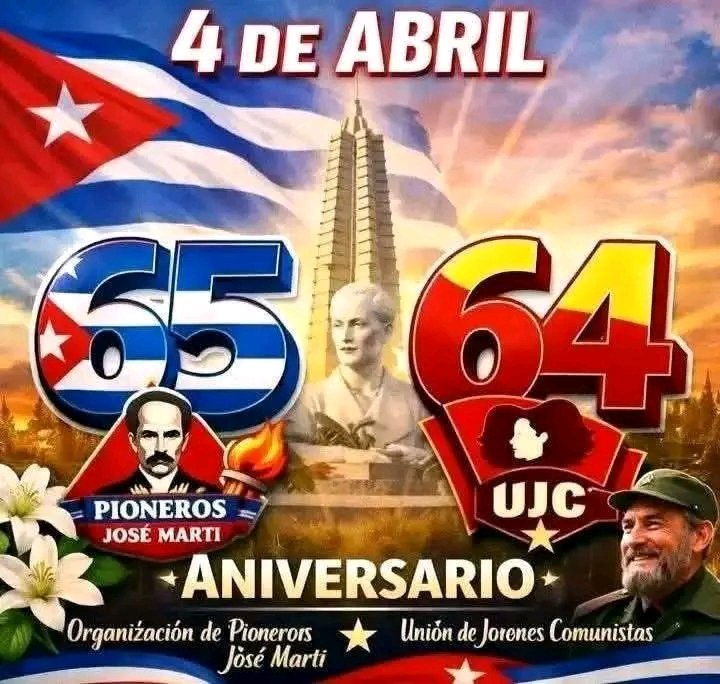 Desde la formación pedagógica de Villa Clara, muchas felicidades para nuestros pioneros.#CubaMined #CubaEsRevolución #CubaViveEnSuHistoría