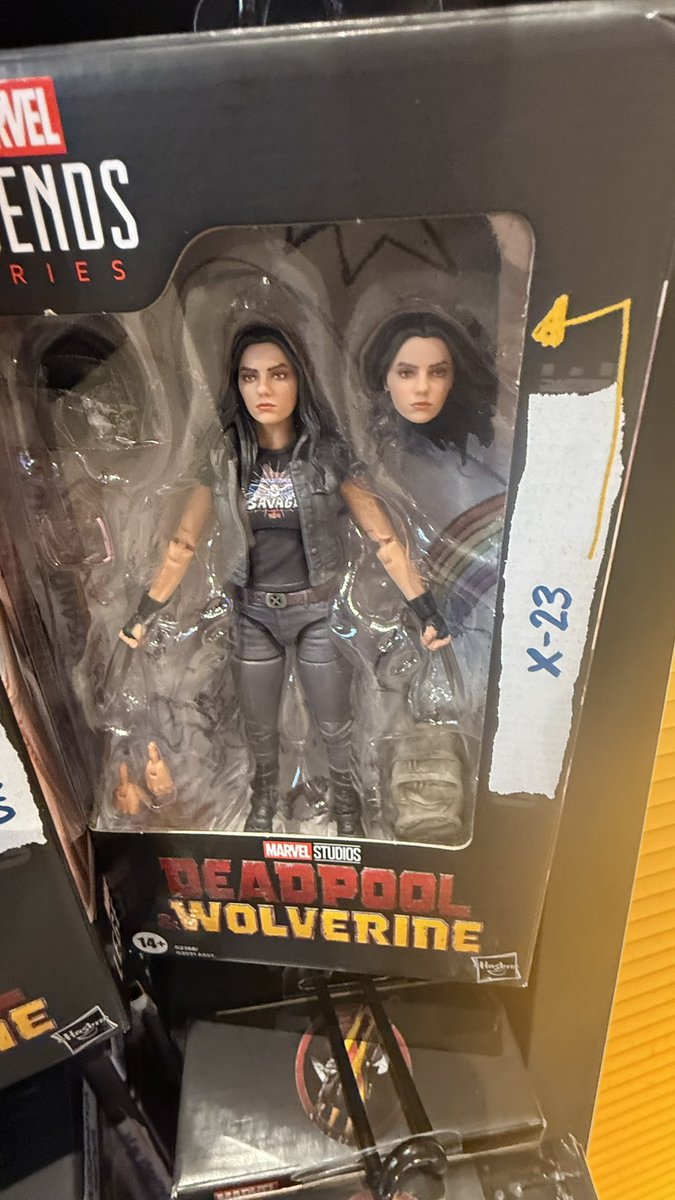 ParksAndCons's tweet photo. Avengers Reserve is stocked up on the new #DeadpoolWolverine #Marvel Legends ($30) https://t.co/l8lpyjpMzU