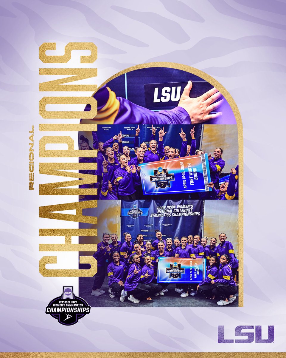 LSU Gymnastics tweet media
