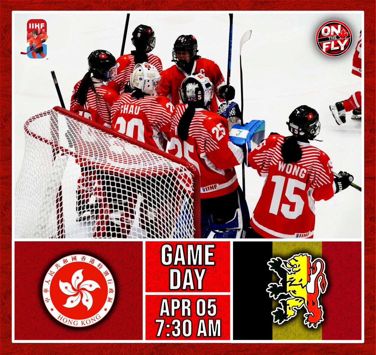 OnTheFly1515's tweet photo. The final day of the Division IIB #WomensWorlds is today in Hong Kong, China!
Drop your score predictions for ALL 3 games!!!⬇️
📸Lavender_Hockey_Photography/IG
#iihf #hkghockey #icefernz #HockeyLietuva #ukrainehockey #hockeymexico #rbihf https://t.co/wqrCt4CcDf