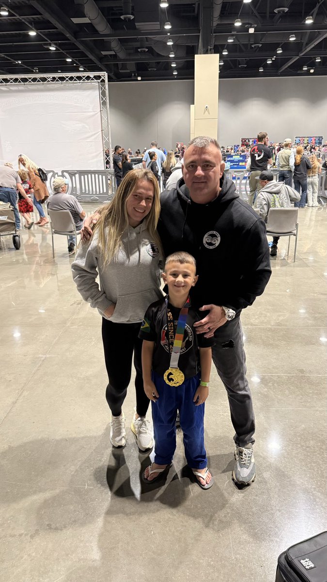 Sampaiobjj's tweet photo. Double gold for Ryan in Gi and NoGi at a Brazilian jiu jitsu tournament. 2026 AGF tournament. Let’s go team Ryan Sampaio !!! https://t.co/Bfhxrpg3fj