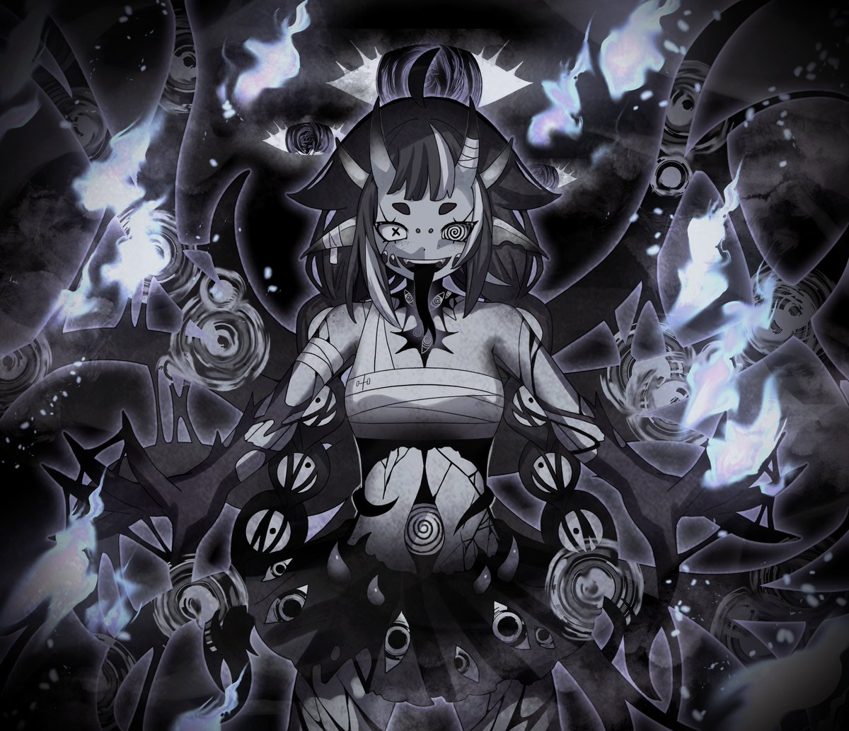 Eyara 🦷𝖍𝖔𝖗𝖗𝖔𝖗🦷💜 tweet media