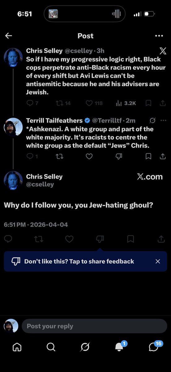 Terrill Tailfeathers tweet media