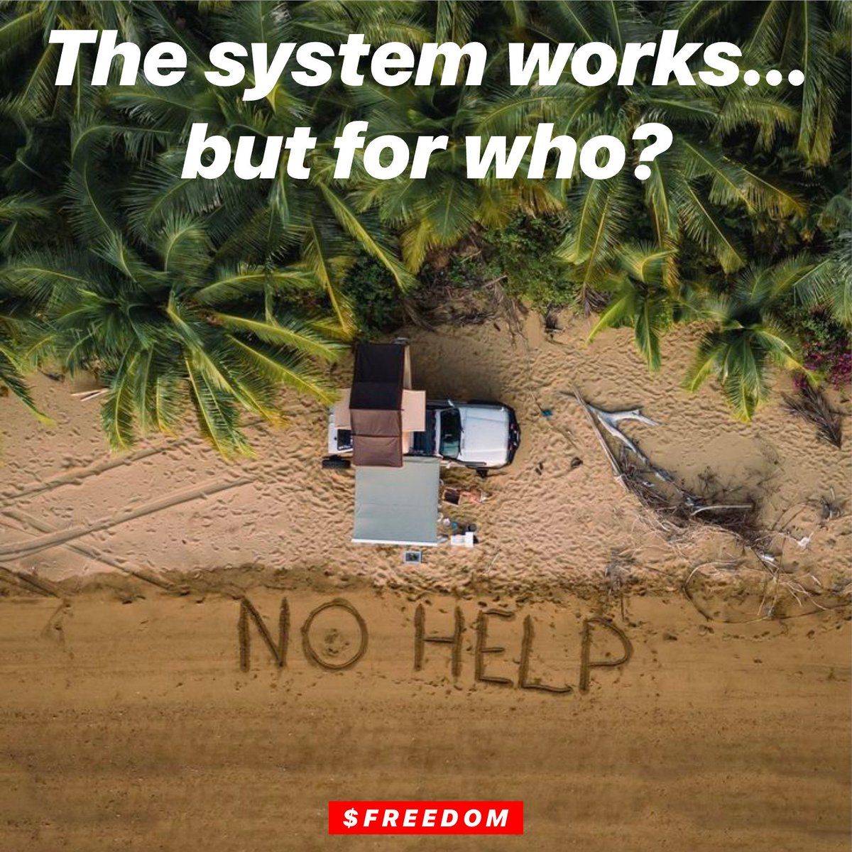 xfreedommode's tweet photo. Maybe it’s time to question it…

$FREEDOM

#freedom #livefree #crypto #web3 #solana #lifestyle https://t.co/Ltrc8nGqmJ