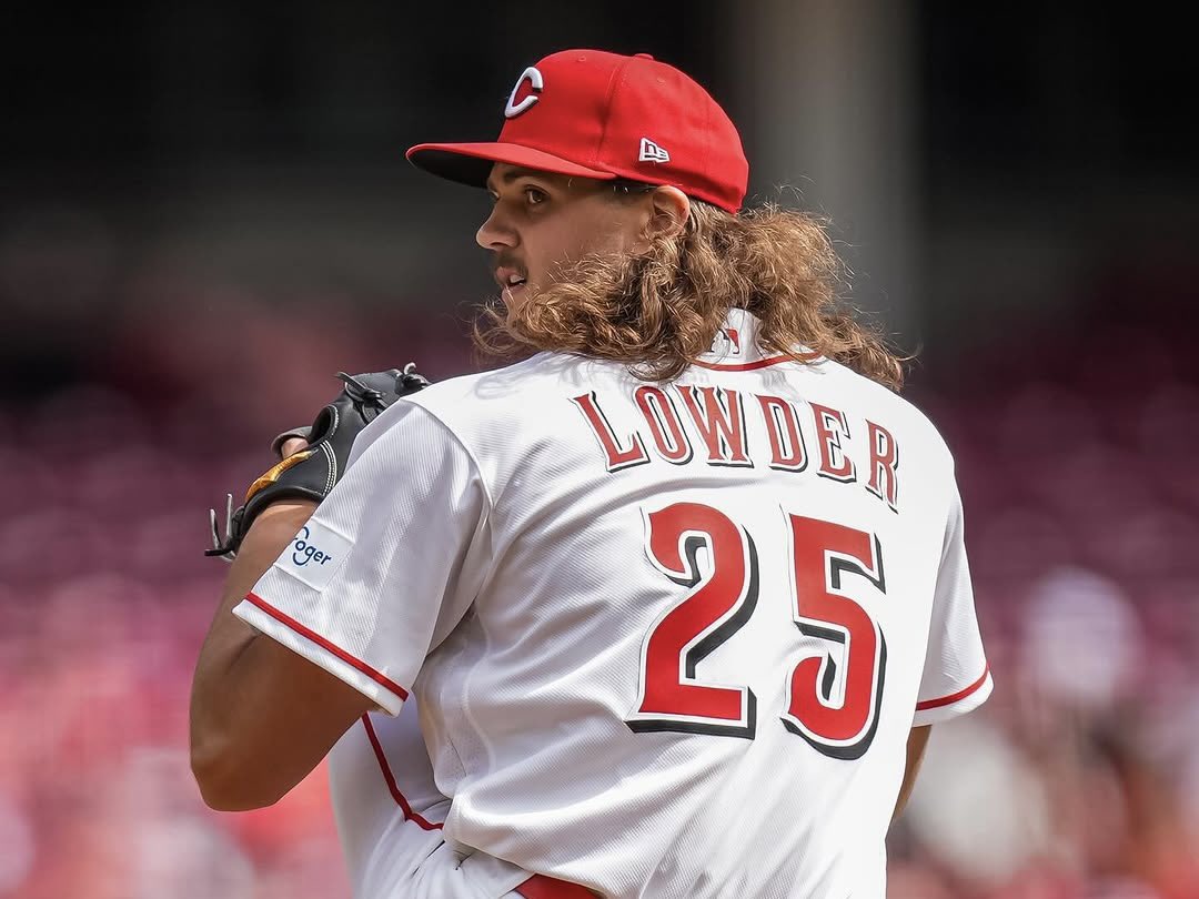 CBoxSports's tweet photo. A fantastic outing from Rhett Lowder. 👏 

6 IP
3 H
0 ER
2 BB 
4 K 

#Reds https://t.co/qycv1B514I