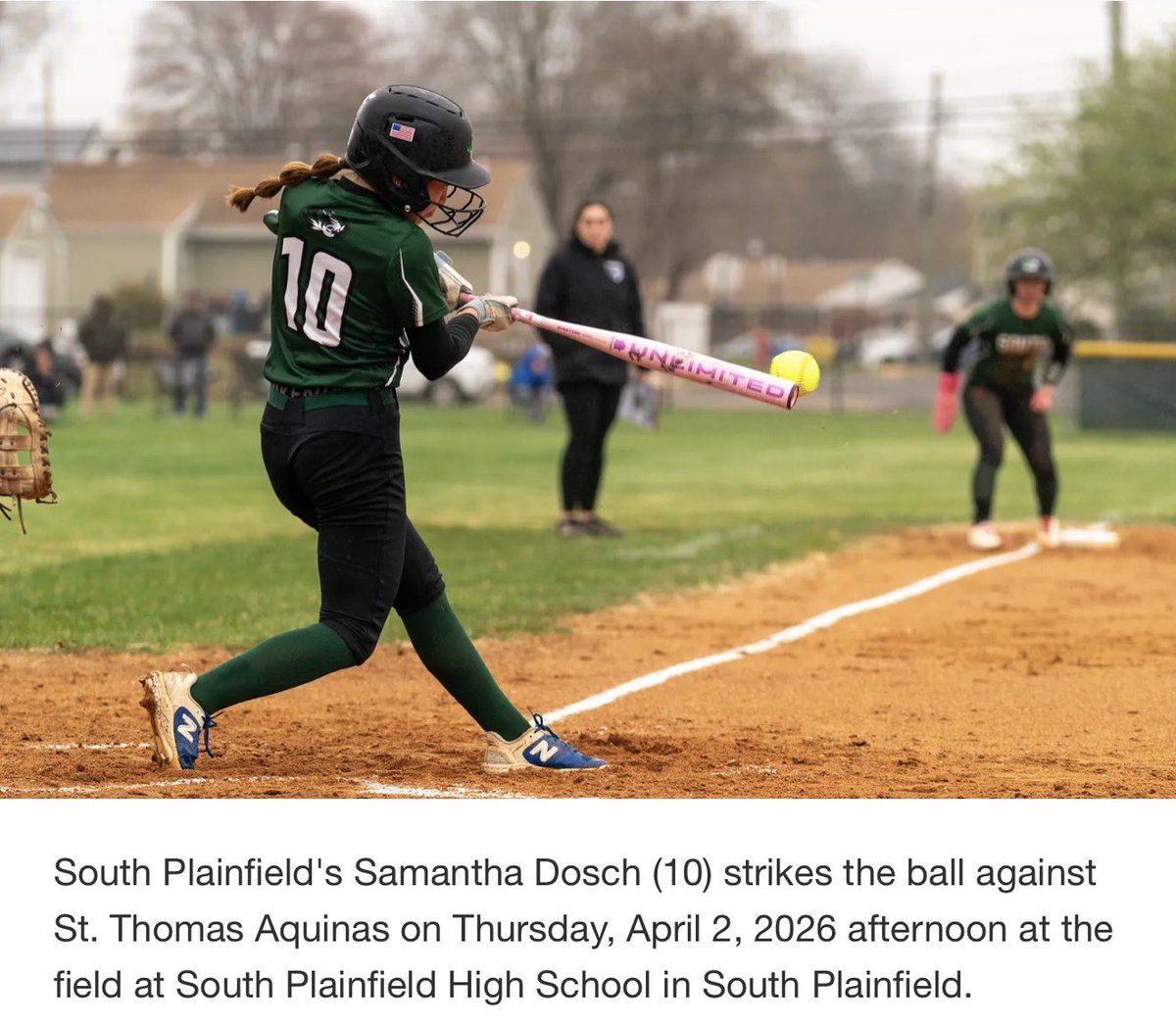 sdosch2029's tweet photo. ￼￼Amazing opening week for my first varsity season: 3 wins and now ranked #16
Here are a few of my highlights at the plate and in left field. #sptigers

@MaxPreps @SoftballRecruit @ExtraInningSB @ALLNJSoftball @SBRRetweets @HSSportsNJ @MyCJ_Sports https://t.co/UOpqRdx0y0