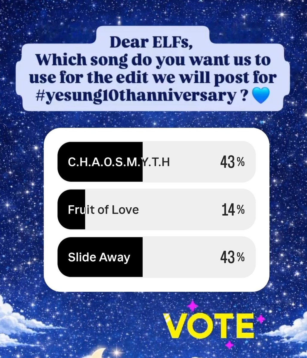 cloudforys84's tweet photo. We will use "Slide Away" for the song of this year's project for #Yesung10thAnniversary 💙🫶🏻📢

#Yesung #예성 #ELFProject #SuperJunior #YesungSoloDebut #suju https://t.co/ycMXX4IrEC