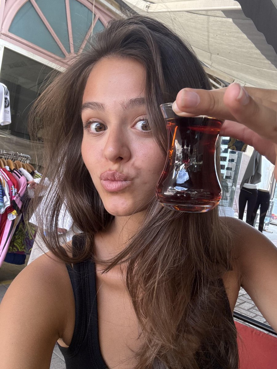 Wandering the streets, sipping Turkish tea, and loving every second.This is what summer travel dreams are made of. 🌍