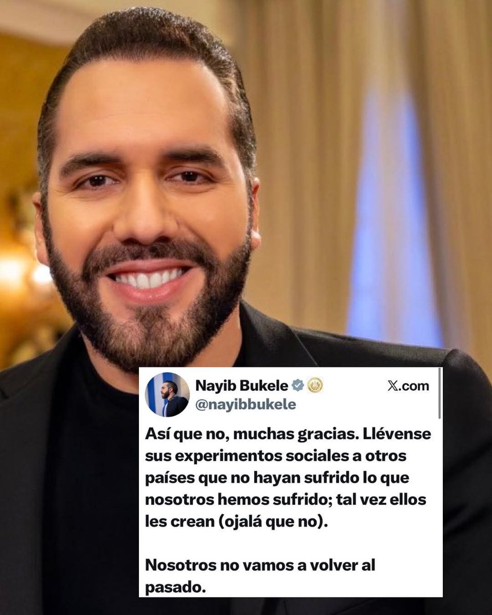Presidente Bukele News tweet media
