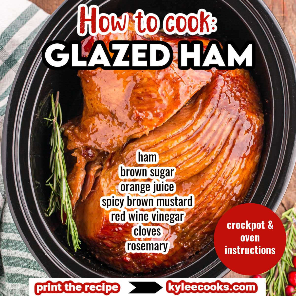 kyleecooks's tweet image. Easter ham sorted with zero fuss. Crockpot Ham with a sweet glaze - set it, let it do its thing, and pull it out when the family arrives. The Easter main dish that practically makes itself. #EasterDinner #CrockpotHam #kyleecooks kyleecooks.com/crockpot-ham/