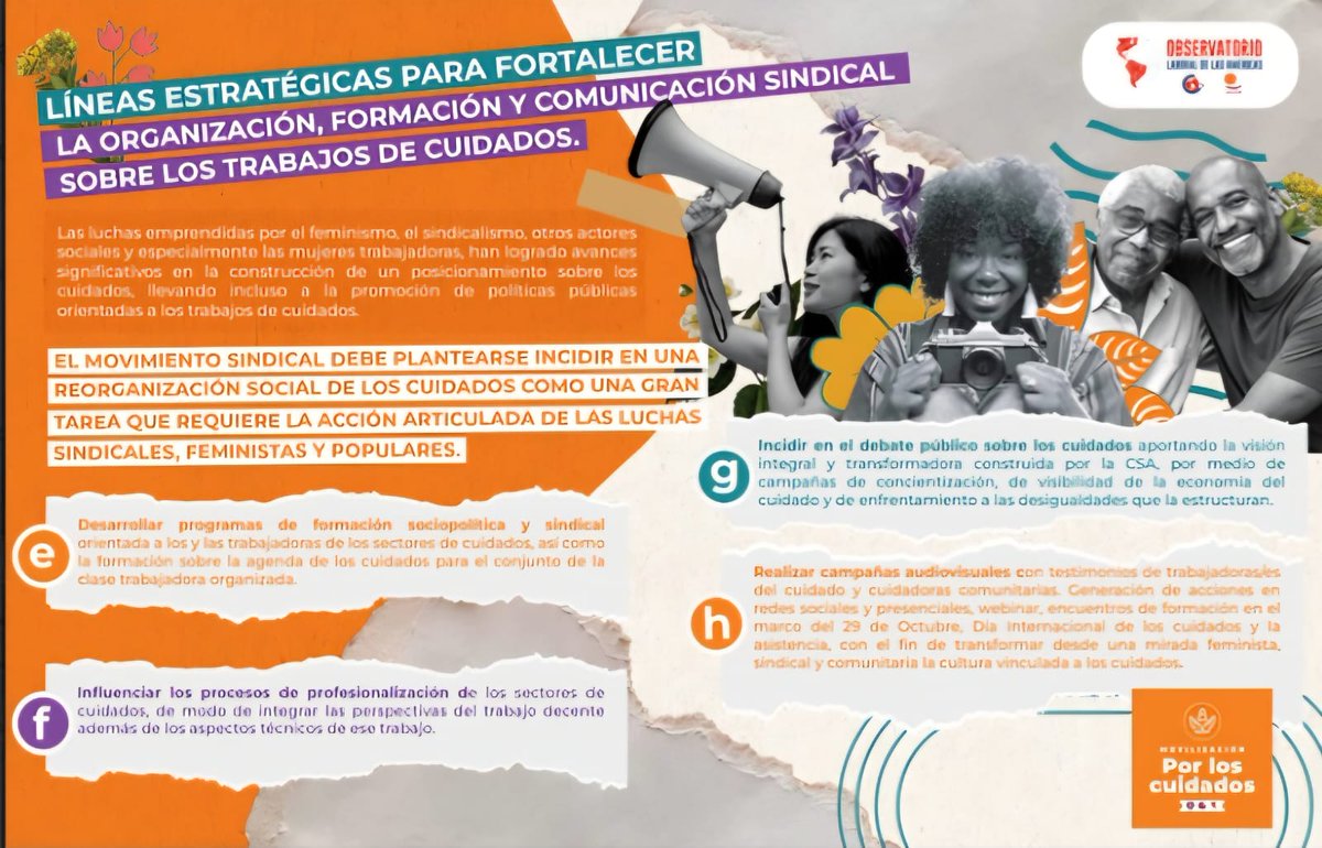 CSA_TUCA's tweet photo. 💪 Este boletín fue elaborado en el marco del proyecto: “Iniciativas para fortalecer las políticas de Cuidado en América Latina y el Caribe”, liderado por @GRADEPeru, en colaboración con @GAllianceCare , el @UNRISD, @fordfoundation e IDRC. https://t.co/WDWQgG8rU8