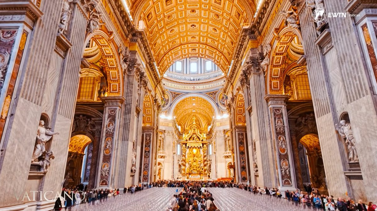 RexSarazen's tweet photo. St. Peter's Basilica @ The Vatican https://t.co/OiDttYznz9