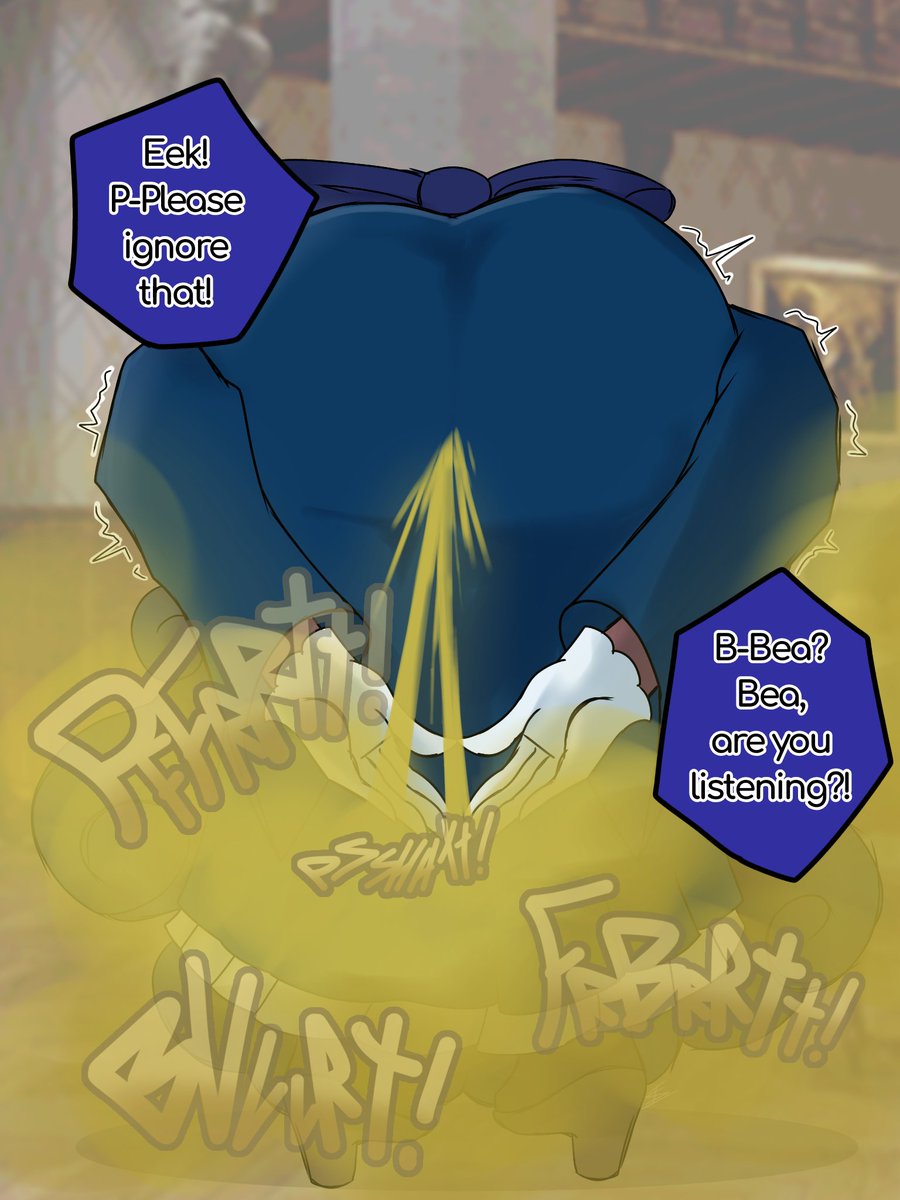 Leta tries out a new trend
This pose is so perfect for fart art why is no one doing it yet get at it!