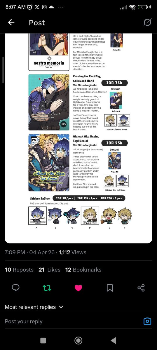 Iza wants Lamorak tweet media