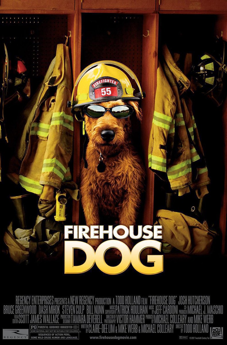 FilmNewsNos's tweet photo. 🎬MOVIE HISTORY: 19 years ago today, April 4, 2007, the movie ‘Firehouse Dog’ opened in theaters!
#JoshHutcherson #BruceGreenwood #DashMihok #StevenCulp #BillNunn #BreeTurner #ScotchEllisLoring #MayteGarcia #TeddySears #ClaudetteMink #HannahLochner #ToddHolland https://t.co/wv5KcnbVhI