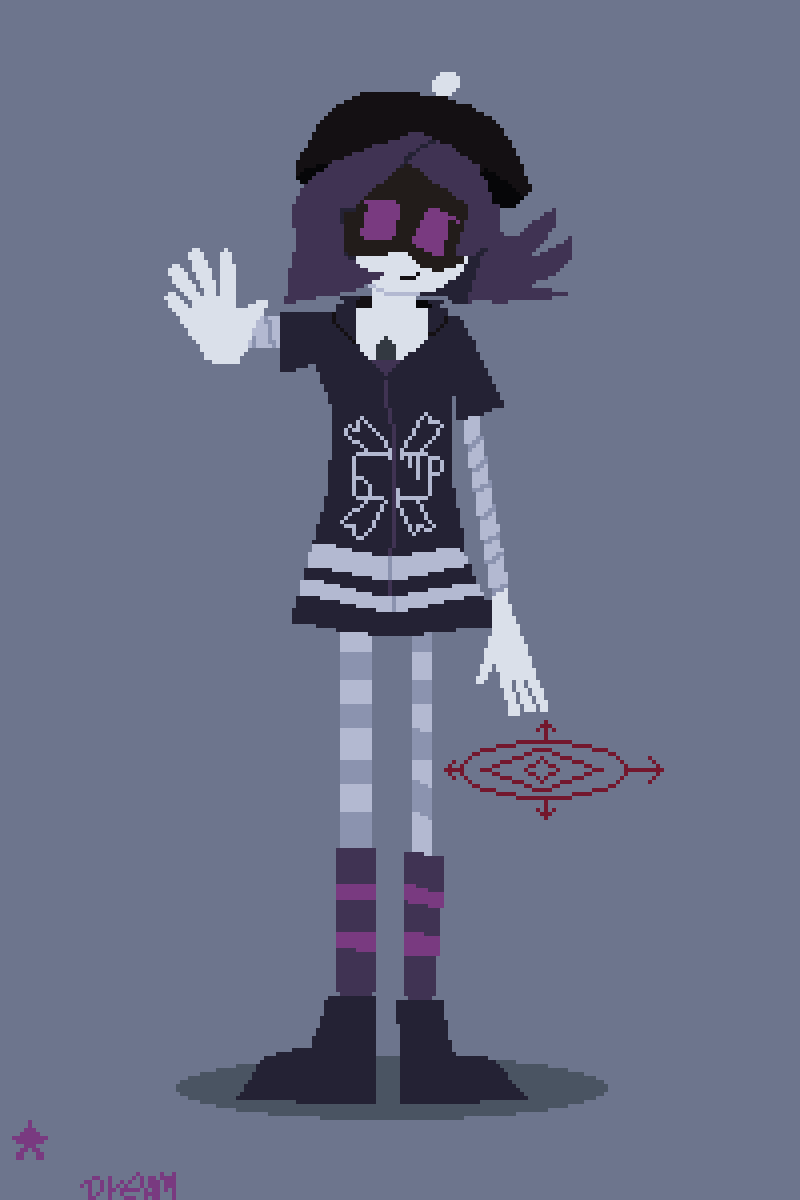 Fluffly_Chara's tweet photo. This is a PixelArt for a special friend (Pixelart that I couldn't finish due to issues outside of the internet)

Soo... enjoy the Uzi 🥹

#uzidorman |  #murdedronesfanart | #pixelart https://t.co/3nxbpJsbrH