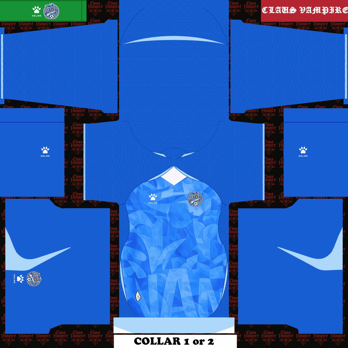 ClausVampire89's tweet image. NEW KIT PACK 1/5 
Foshan Nanshi F.C. (China League One🇨🇳)
HOME KIT 2026
COLLAR 1 or 2
ALL IN DRIVE
#kits
@EvoWeb
@PESUniLegends
@PesUniverse
#Patch #pes20 #pes21 #eFootball #PES #kitmaker
@PesModding
@UMLmod
#eFootball2026 #PES2021
@play_eFootball
#FootballFans
@PESMasterSite