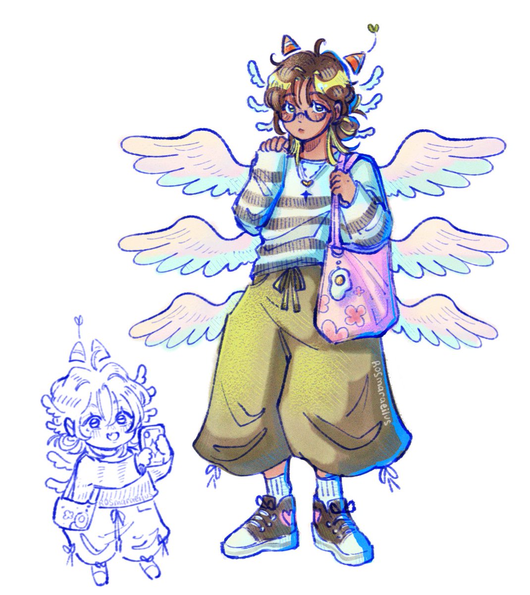 Art persona in my clothes #artpersona #art