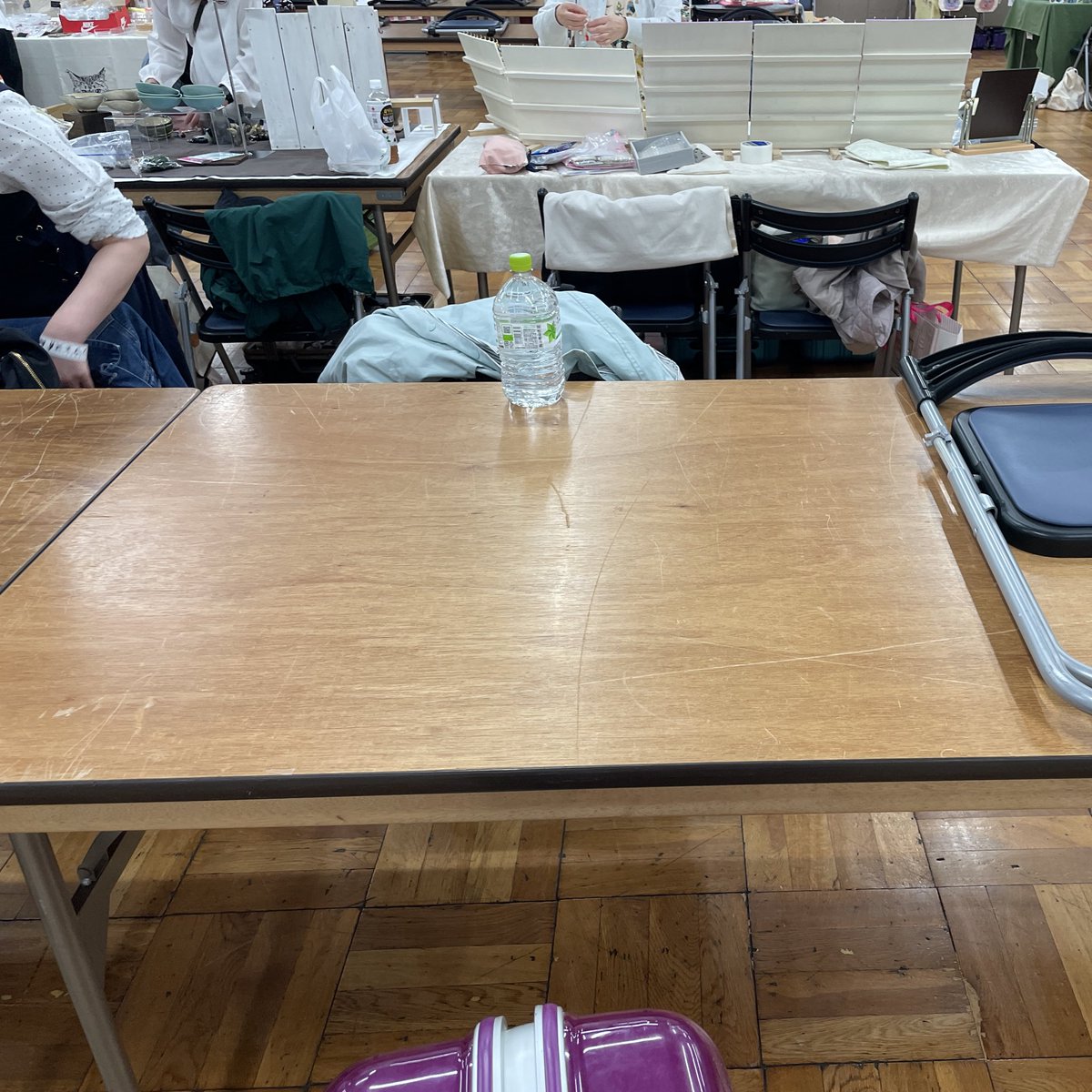 さて、浅草にあります東京都立産業貿易センターに着きましたので、搬入開始します♪