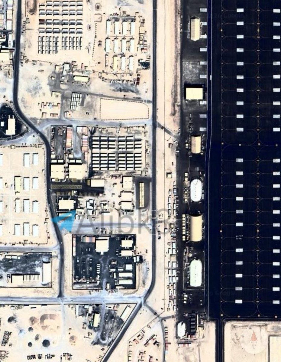 🇮🇷🇰🇼 NASA FIRMS satellite data confirms two heat signatures at Camp ...