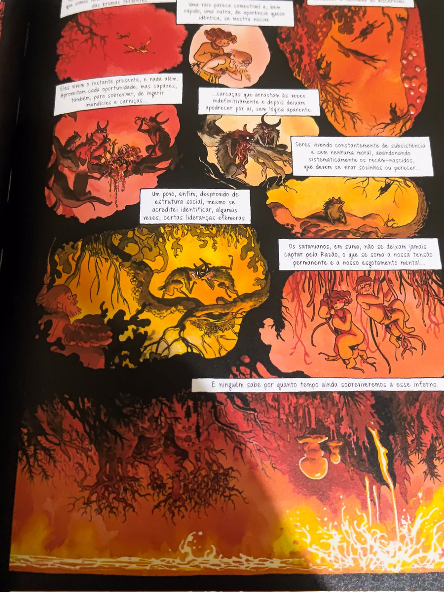 E finalizei mais uma leitura. Esse foi bem curtinho, mas gostei muito da arte e dos personagens. Esse universo que o inferno é um local vivo e que está em constante mudança é bem foda e da pra explorar muitos conceitos a partir daí