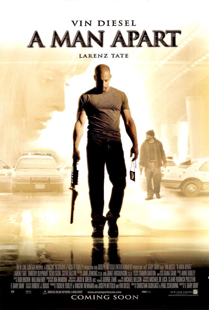 FilmNewsNos's tweet photo. 🎬MOVIE HISTORY: 23 years ago today, April 4, 2003, the movie ‘A Man Apart’ opened in theaters!

@vindiesel #LarenzTate #TimothyOlyphant #GenoSilva #JacquelineObradors #KarrineSteffans #SteveEastin #JuanFernandez #JeffKober #MarcoRodriguez #MikeMoroff #EmilioRivera #AliceAtmer https://t.co/C4DqwcN69M