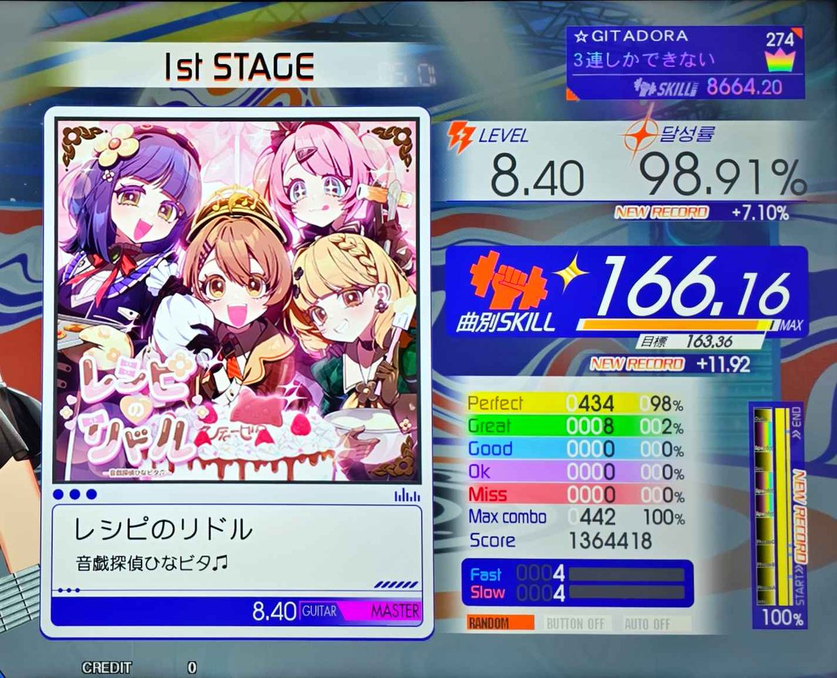 ３連しかできないFAILED. tweet media