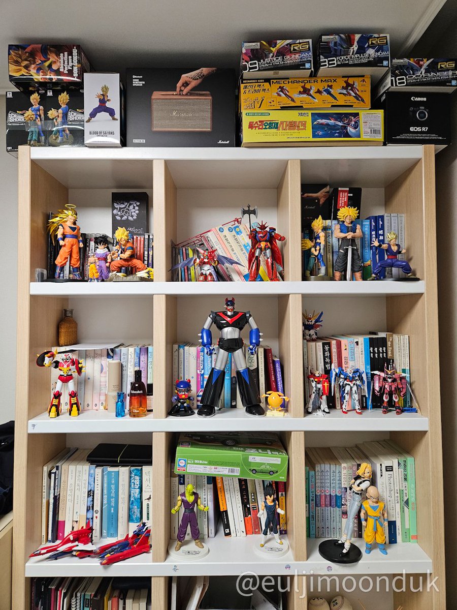 피규어 진열장을 사야겠다.

몇개 없을땐 괜찮았는데 점점 지저분해짐.