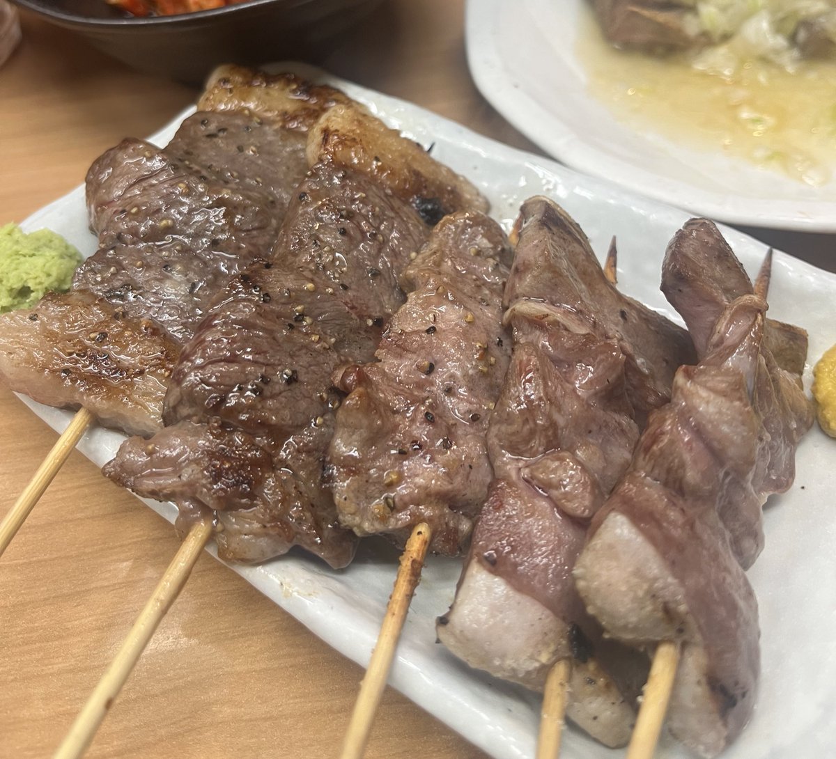 umi_osake's tweet photo. 最近のたまらんもつ焼き

萬太郎/新宿
いこい/亀戸
串焼き処 わ/飯田橋
もつ焼きパラダイス富士/池袋 https://t.co/KN21m9mRdC
