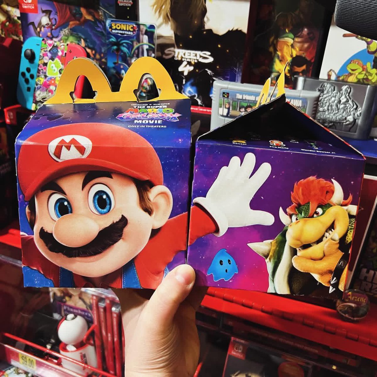 GamerAhmer's tweet image. Anyone else trying to collect them all?! #mcdonalds #supermariogalaxy #toys #nintendo #mariobros