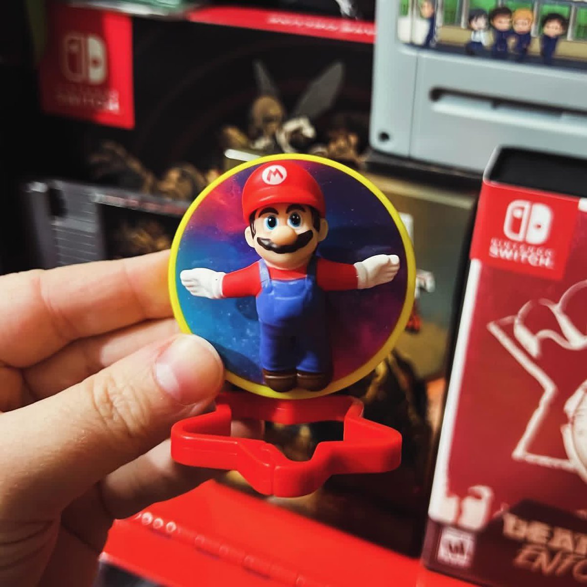 GamerAhmer's tweet image. Anyone else trying to collect them all?! #mcdonalds #supermariogalaxy #toys #nintendo #mariobros