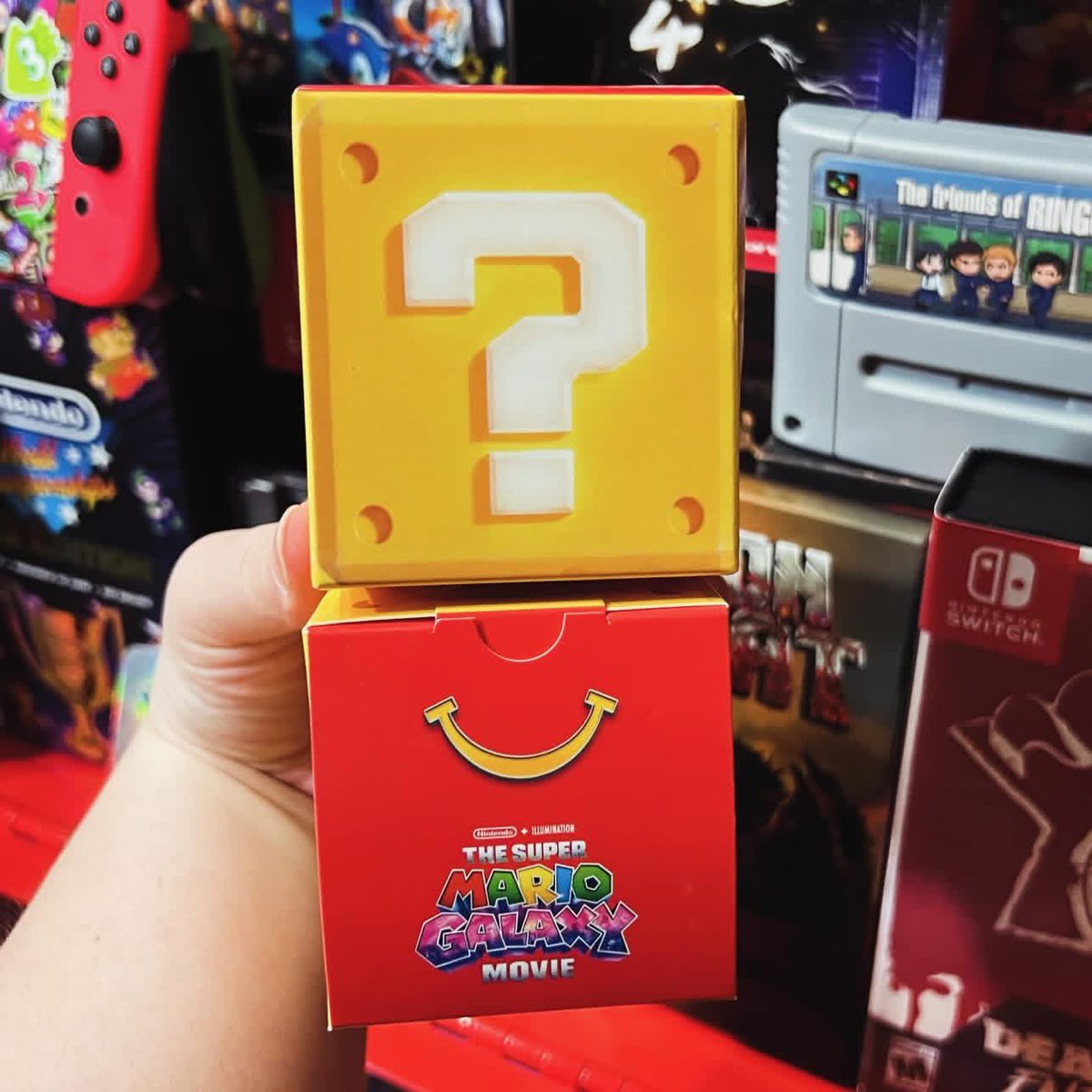 GamerAhmer's tweet image. Anyone else trying to collect them all?! #mcdonalds #supermariogalaxy #toys #nintendo #mariobros