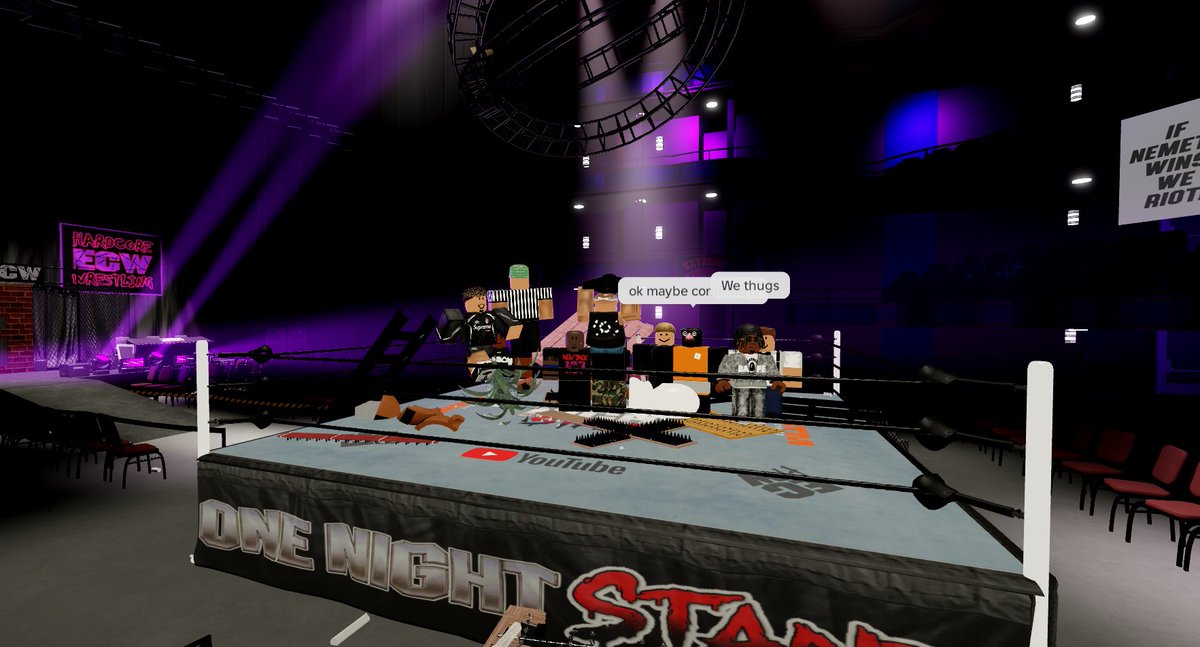 ECW x Roblox tweet media