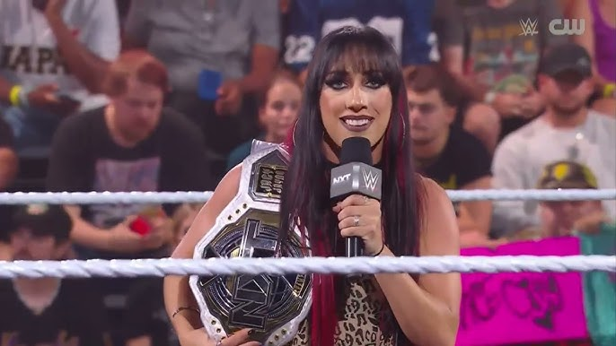 SpeedsterDom's tweet image. One Hell of A Champion!

Forever Proud of The Leader of Fatal Influence, @jacyjaynewwe ❤️🖤🤘

#WWENXT | #FatalInfluence