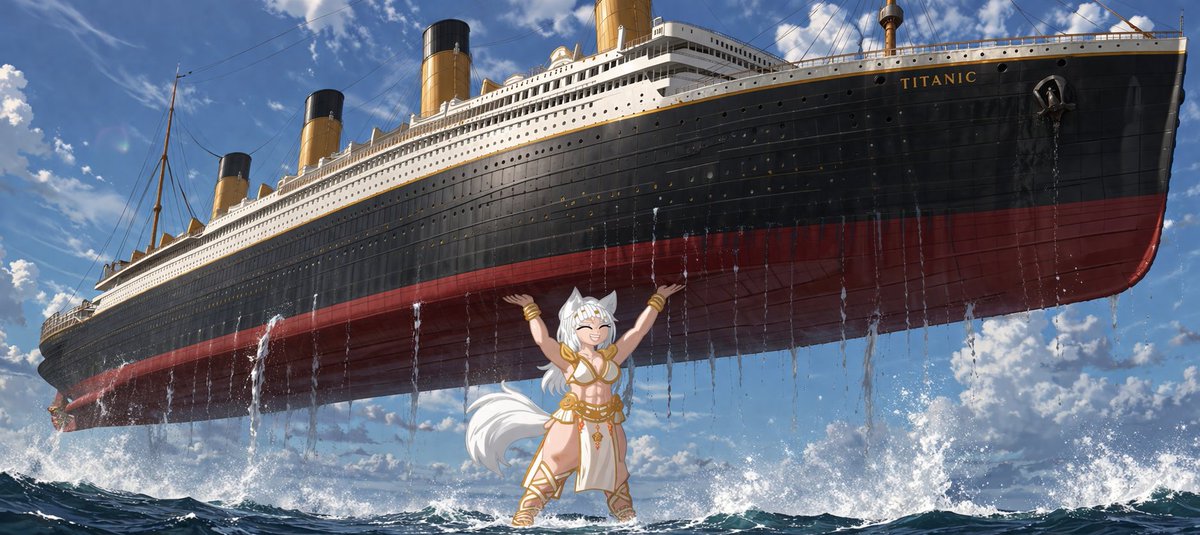 Una cosa bonita de Zifa es que aunque sea muy lujuriosa se preocupa por todos

Ya que en la historia multiversal ella vio lo que pasó con el Titanic y viajó al pasado y no solo destruyo el iceberg hasta dejarlo pedazos

Llevo el barco a Nueva York volando