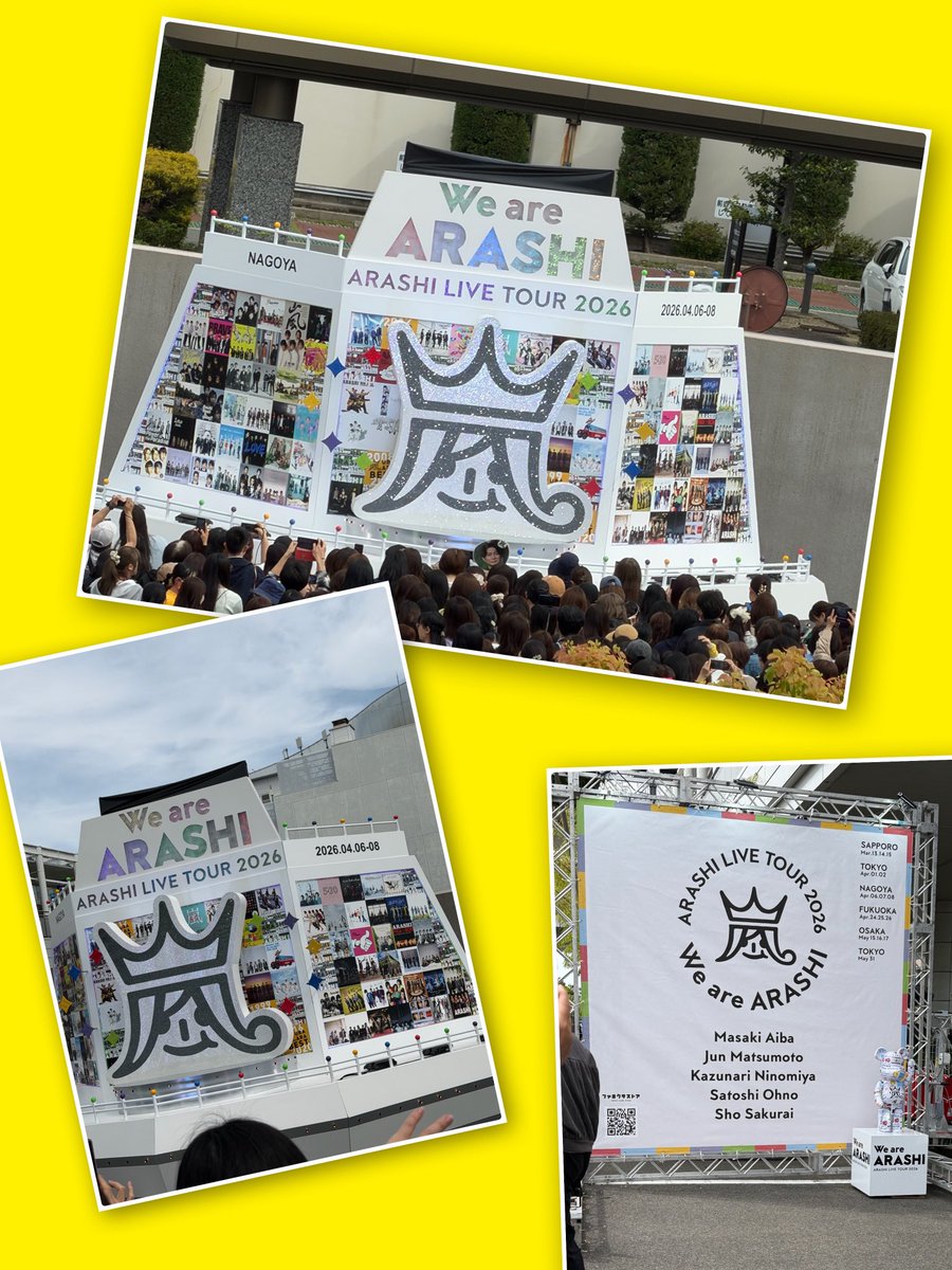 ymt8752163's tweet photo. LIVEは明日だけど、
グッズ買いにきたよ
楽しみすぎるー
#嵐 
#wearearashiなごや https://t.co/rAnRm9BmGD