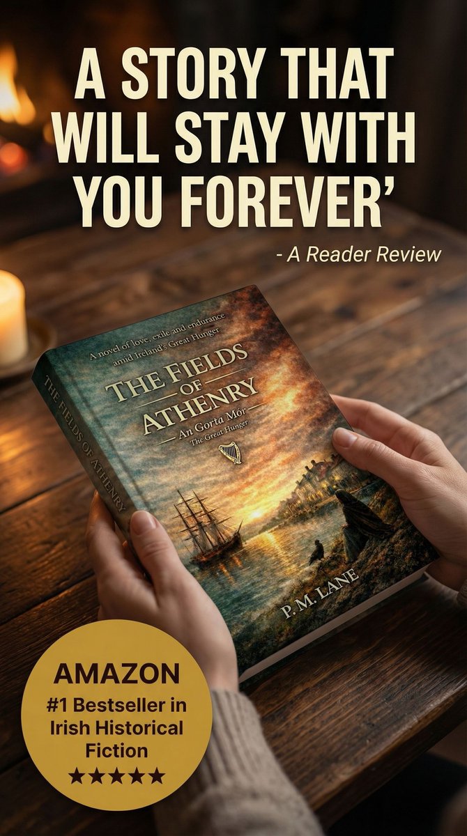 pmlaneauthor's tweet photo. FREE this Easter weekend @ https://t.co/GT0Mbt9EDP

Easter is a time of reflection, sacrifice, and renewal. For many Irish families, those themes were lived during the Great Hunger.

The Fields of Athenry – An Gorta Mór tells that story.

FREE @ https://t.co/GT0Mbt9EDP    ✝ https://t.co/awbPczCZ7Q