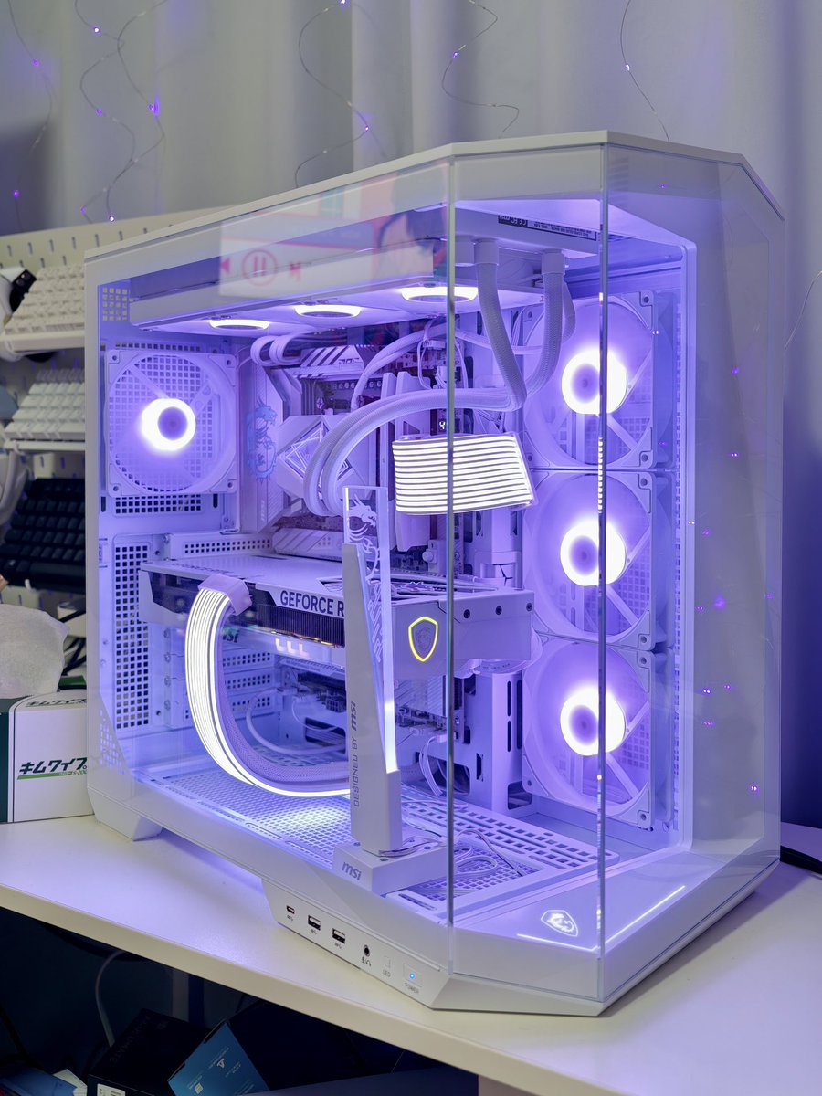 uni_harucan's tweet image. うちの子！
週1回しか電源落としてもらえない社畜戦士！
#自作pc #custompc