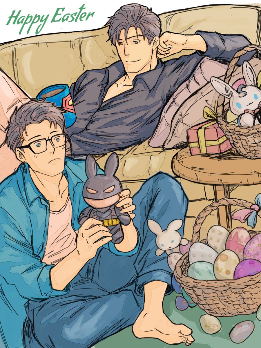 vhichy's tweet photo. Happy Easter 🐰🌸
#DC #SuperBat https://t.co/cM0UlzctJ4