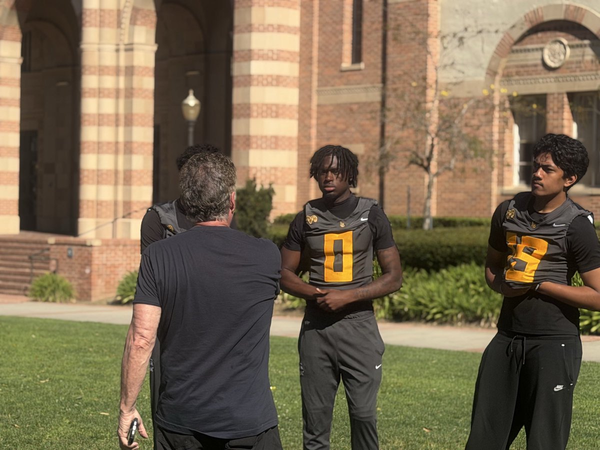 OdellSimmsJr's tweet photo. Had a great time with tom lemming and ucla https://t.co/heLX0IWKgP