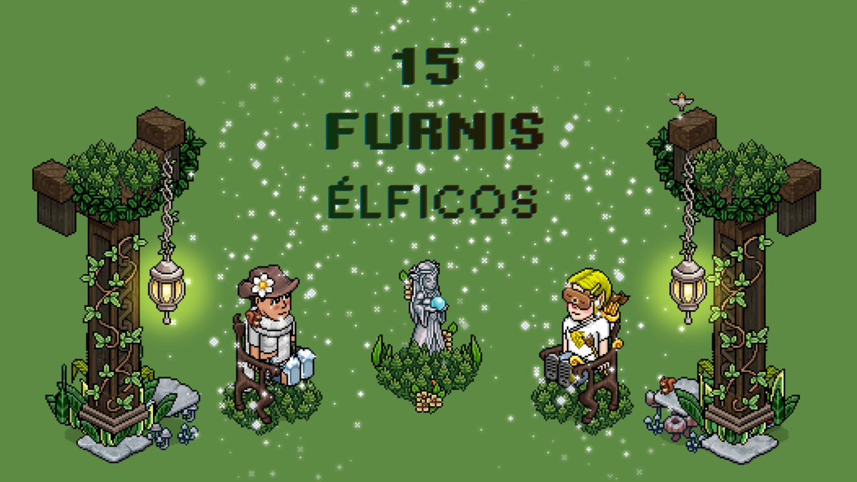 🌿 Mini concurso: 15 furnis élficos 🧝🏻‍♀️✨

Crea una sala estilo élfico relacionada con la temática del mes 🧚‍♀️
Bosque mágico, escenas de pelis… ¡deja volar tu imaginación! 💚

Premios:
🥇 2L
🥈 Rare de la semana
🥉 1L

(más información en el siguiente tuit)
