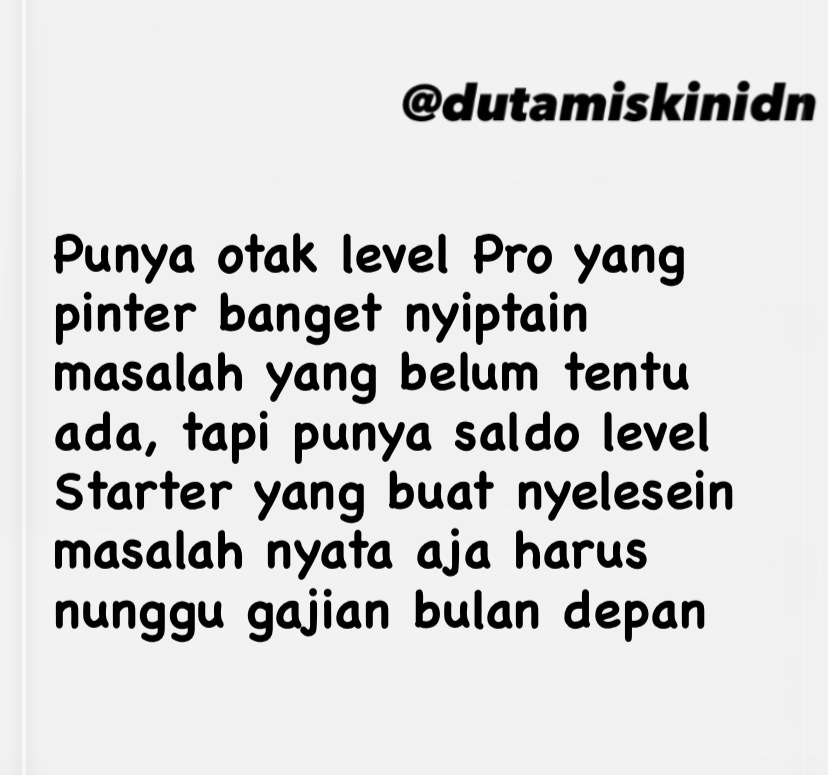 Duta Miskin Idn tweet media