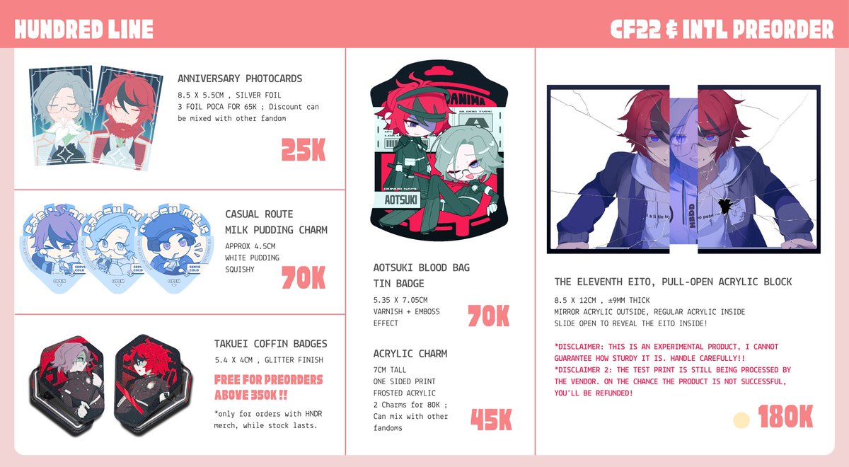 noct 📌 CF22 Pre Orders tweet media