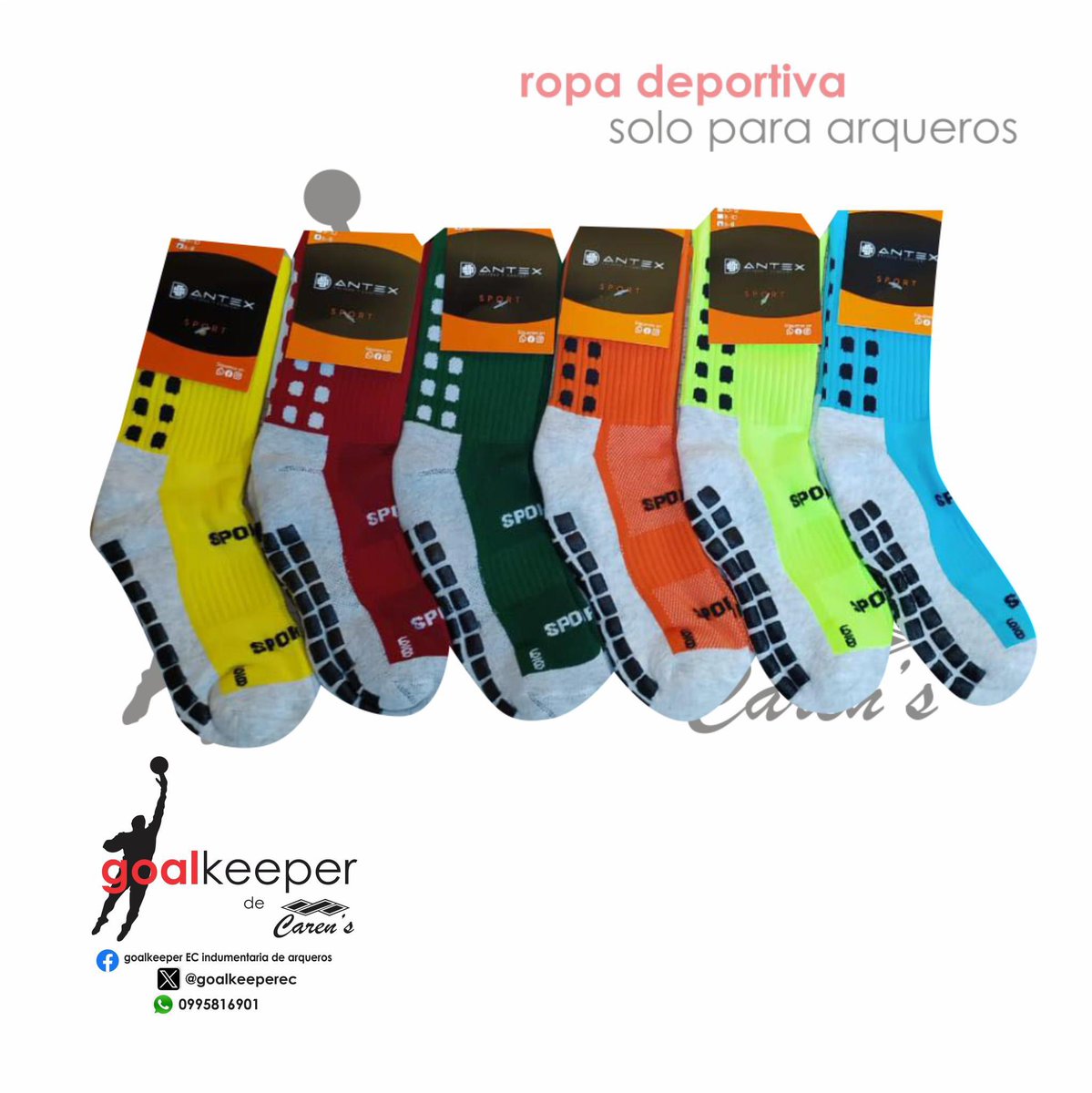Goalkeeperec's tweet photo. Distribuimos medias antidesliantes para arqueros ⚽️👕 

📱0995816901 
X: Goalkeeperec https://t.co/hoWuD3y4PK