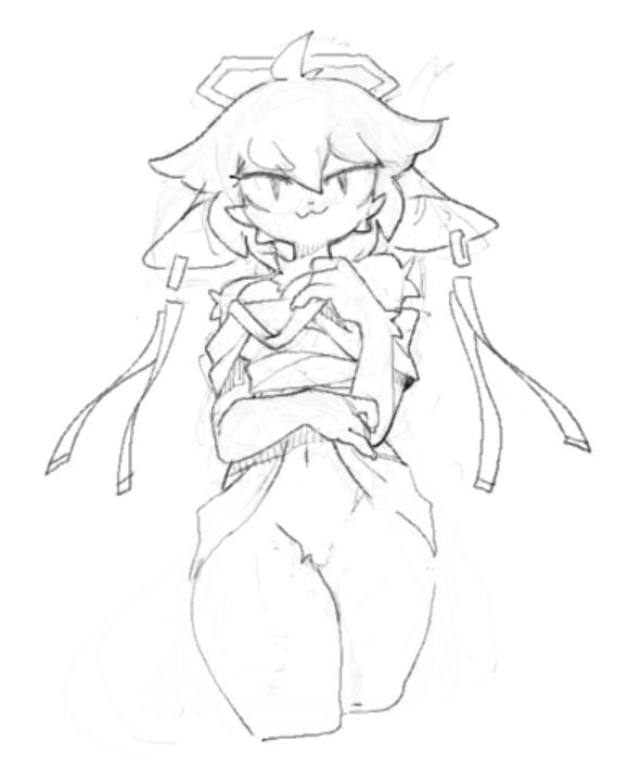 derekireba's tweet photo. 「Nine Sols」ってゲームに出てきたエッチな
お姉さん！
ゲーム難しすぎ
＃NineSols　＃ケモノ　＃人外 https://t.co/OmyD7xMZXn
