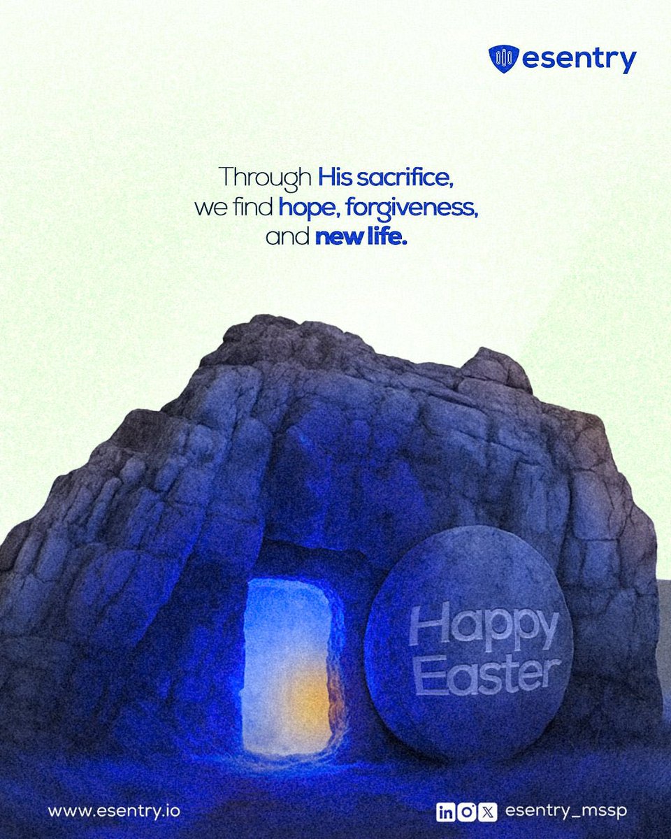 Wishing you a peaceful Easter and a season of refined focus, meaningful opportunities, and steady progress. 🌿

May all you set your mind to this season yield positive results. ✨

Happy Easter!

#Easter2026 #HappyEaster #esentry