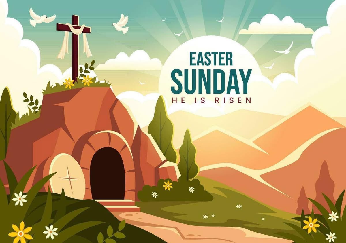 May you know the joy and hope of the Risen Christ today and on your life’s journey with all its ups and downs. 🙏