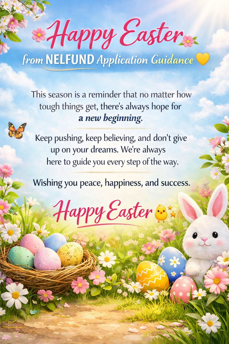 NELFUND APPLICATION GUIDANCE tweet media